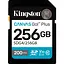 Карта пам'яті Kingston SD 256GB C10 UHS-I U3 V30 R200/W160MB/s - мініатюра 1