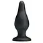 Анальна пробка Pretty Love Sturdy Silicone Anal Plug 15.4 см (чорний) - мініатюра 1
