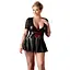 Міні-сукня Cottelli Collection Vinyl Lack Wetlook Latex 3XL чорний - мініатюра 1