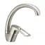 Смеситель для кухни Cron Hansberg 777 CR0793 Нержавеющая сталь - миниатюра 1
