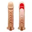 Насадка на пенис Pretty Love LyBaile Penis Sleeve Emmitt.16 см телесный - миниатюра 4