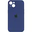 Чехол Epik Silicone Case Full Camera Protective AA для Apple iPhone 15, 6.1 Синий/Deep navy - миниатюра 1