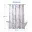 Тканинна шторка для ванної кімнати TIANA KRAINE Marble Rose, без кілець. Розмір 200х180 - мініатюра 2