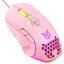 Компьютерная мышка Onikuma для ПК и ноутбука C15 Pro 6400 DPI проволочная с RGB подсветкой 7 кнопок Розовый - миниатюра 1