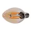 Лампа Brille світлодіодна LED 6W E14 COG WW C35 Amber 220 В - мініатюра 2