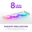 Вентилятор NZXT F420 RGB Core Fan Single Frame (RF-U42HF-W1) White - мініатюра 10