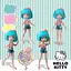 Ігровий набір 4SF Manga Dolls серії Hello Kitty Красуня Пінк на скутері з аксесуарами (HKTF3000) - мініатюра 9