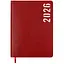 Щоденник датований Buromax Mind 2026 A5 штучна шкіра червоний (BM.21152-05) - мініатюра 1