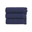 Рушник Lotus Home - Rius navy синій 50x100 - мініатюра 1