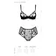 Еротичний комплект із малюнком Passion LOVELIA BIKINI black L/XL - мініатюра 5