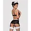 Эротический костюм горничной Obsessive Maidme set 5pcs S/M - миниатюра 2