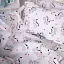 Комплект постельного белья MirSon Бязь 20-0040 Cute white zebra 160x220 см белый (2200010272147) - миниатюра 2