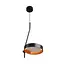 Потолочный светильник Brille подвесной BR-01 666S/1 LED 5W NW BK/G - миниатюра 1