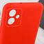 Чохол Getman TPU Liquid Silk Full Camera для Samsung Galaxy A06 Червоний/Red - мініатюра 4