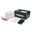 Фрезер X3 PRO Bucos Nail Drill 65W/35000 LIGHT PINK - мініатюра 1