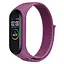 Ремешок Nylon New для Xiaomi Mi Band 3/4/5/6/7 Purple - миниатюра 1