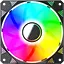 Вентилятор Zezzio ZF-B120 COLORFUL ARGB Black (ZF-B120 COLORFUL) - мініатюра 1