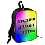 Рюкзак детский с Вашим дизайном/лого/фото 36х27см школьный для девочки/мальчика (02857) - миниатюра 1