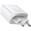 Зарядний пристрій Baseus Compact Quick Charger 2U+C 30W EU white (CCXJ-E02) - мініатюра 1