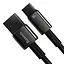 Кабель Baseus Tungsten Gold Fast Charging Data Cable USB to Type-C 100W 1m Black (CAWJ000001) - мініатюра 3