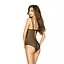 Боді Passion Charming Body black L/XL - мініатюра 2