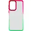 Чохол TPU+PC Fresh sip series для Motorola Moto E13 Салатовий / Рожевий - мініатюра 2