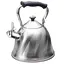 Чайник з нержавіючої сталі Maestro MR-1305 зі свистком для газової плити нержавіюча сталь - мініатюра 1