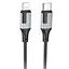 Дата кабель Borofone BX101 Creator 27W Type-C to Lightning (1m) Black - мініатюра 1