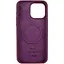Чохол Epik Silicone Case AA Logo with MagSafe для Apple iPhone 11 Pro Max 6.5 Бордовий/Plum - мініатюра 3