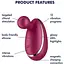 Вібратор Satisfyer Spot On 1 Berry крапковий ягідний - мініатюра 4