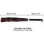 Флогер Lockink Sevanda Red & Black Braided Tail Flogger - мініатюра 6