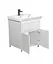 Тумба Мойдодир City White 70 з умивальником Vivace 70 Білий підлогова Білий - мініатюра 4