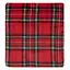 Плед Ardesto Christmas Flannel 160х200 см 100% полиэстер клетка красный pbe0050493 - миниатюра 3