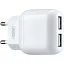 Сетевое зарядное устройство для XO L78 EU 12W 2.4A Dual USB charger Белый - миниатюра 1