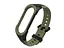 Ремінець для фітнес-браслета MiJobs для Xiaomi Mi Band 5, 6, 7 Sport 2 хакі з чорним - мініатюра 2