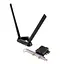 Адаптер WiFi PCE-BE92BT BE9400, PCI-Express x1, BT5.4 Asus teh0017383 - миниатюра 2