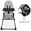 Стільчик для годування Kinderkraft Binci Grey (KHBINC00GRY0000) - мініатюра 5