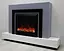 Камин электрический Fireplace Craftsman Tokado Gray Bluetooth (10080121) - миниатюра 3