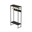 Вішалка модульна підлогова Треліс 14 180x90x38 чорний ДСП Сосна Кембра 16мм FRD-104348 - мініатюра 1