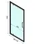 Душова кабіна Rea Rapid Swing 70x100 black пристінна REA-KPL-009948, Чорний матовий, Універсальна, прозорий - мініатюра 6