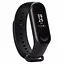 Ремешок для фитнес-браслета Lemfo для Xiaomi Mi Band 3 и 4 черный - миниатюра 3
