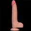 Фаллоимитатор Sliding-Skin Dual Layer Dong 8.5'' 22 см телесный - миниатюра 6