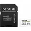 Карта памяти SanDisk microSDXC 256 GB UHS-I High Endurance U3 V30 R-100MB/s + SD Adapter (SDSQQNR-256G-GN6IA) [141836] - миниатюра 1