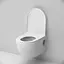 Унитаз подвесной FlashClean Am.Pm Like с сиденьем микролифт белый C801701SC, Белый - миниатюра 2