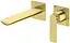 Смеситель для умывальника Kohlman Experience brushed gold + BOX скрытого монтажа QW180EGDB Золотой - миниатюра 1