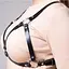 Ліф зі шкіряних ремінців Angels - мініатюра 3