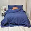 Постільна білизна MERISET Синя Бязь страйп Двоспальна 560578-2 - мініатюра 1