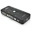 KVM Світч 4-портовий VEGGIEG K401, перемикач USB, VGA сигналу - мініатюра 1