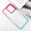 Чехол Epik TPU+PC Fresh sip series для Xiaomi Redmi Note 12 4G Бирюзовый / Розовый - миниатюра 3