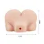 Мастурбатор з вібрацією Baile Soft And Smooth Pussy Ass Hole (тілесний) - мініатюра 18